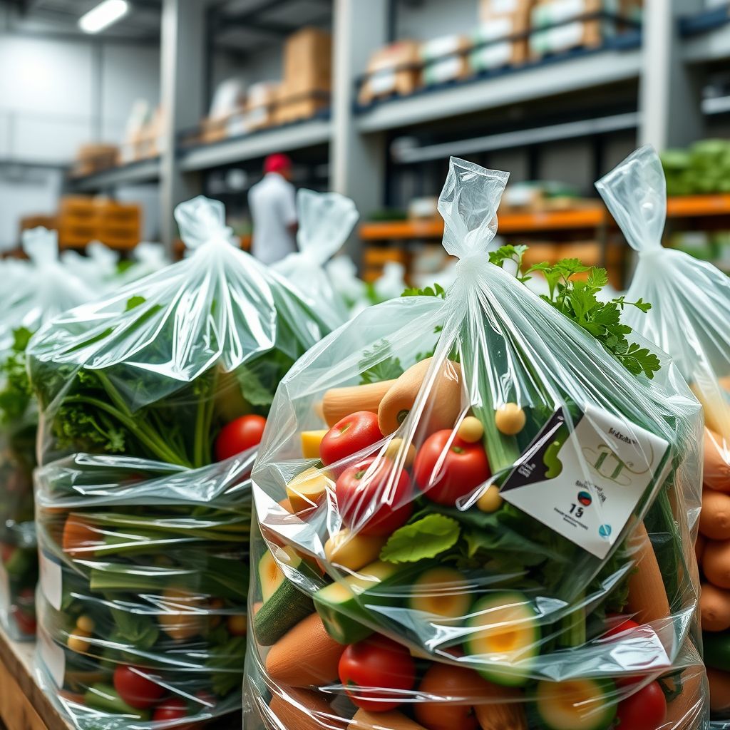 Bolsas de Polietileno para Verduras