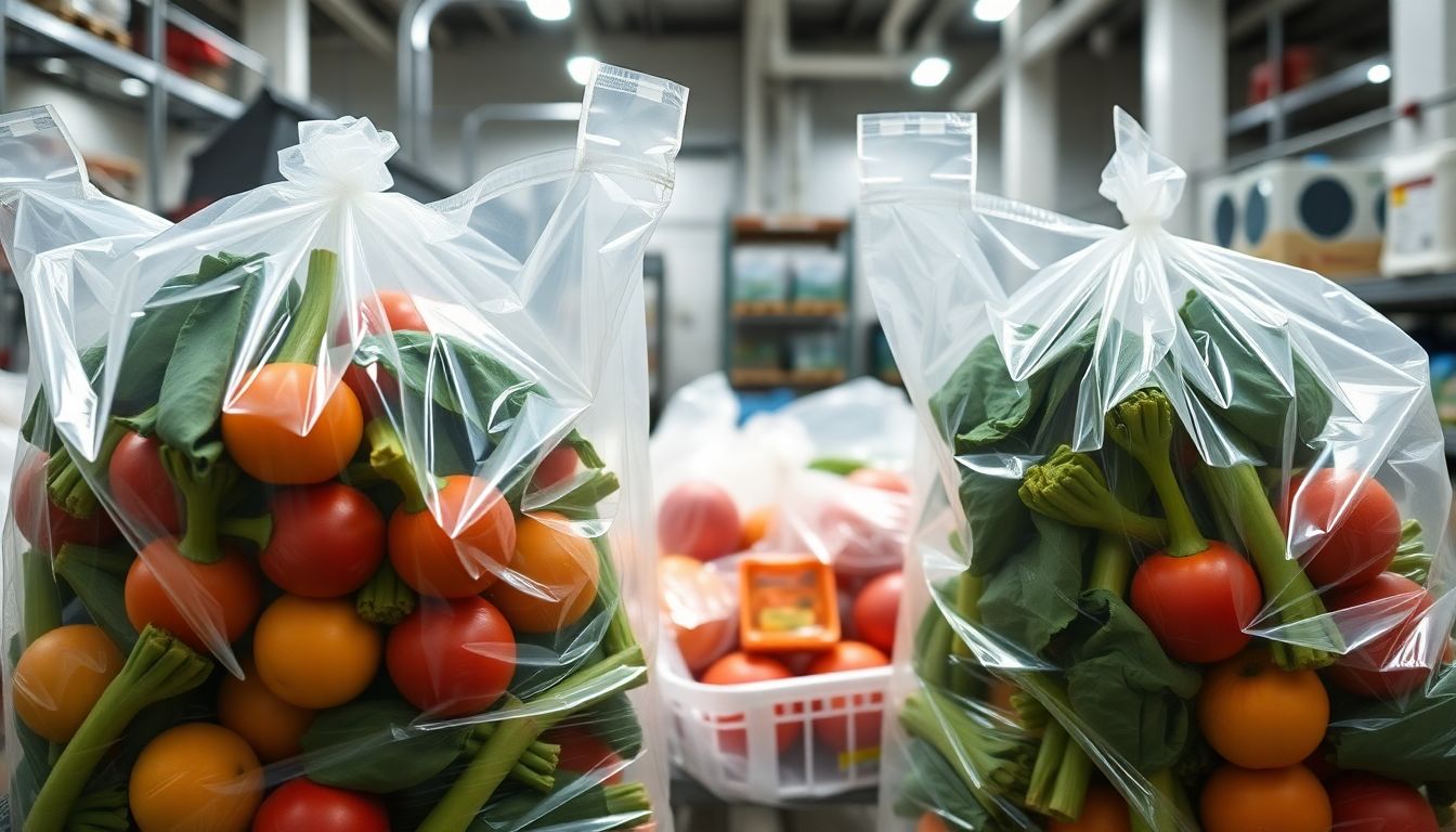 Bolsas de Polietileno para Verduras